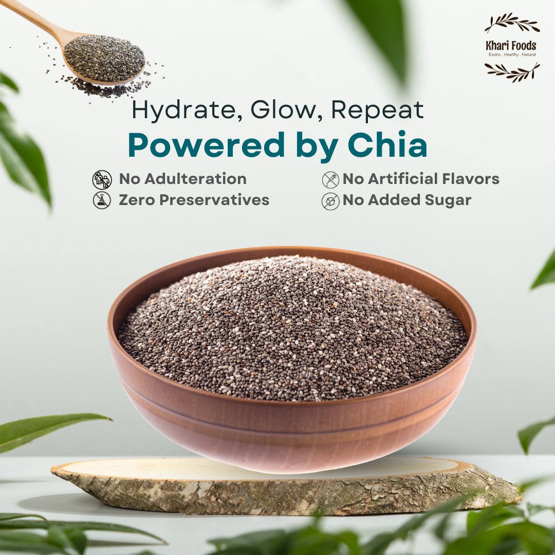 Organic Chia Seeds, High Fibre