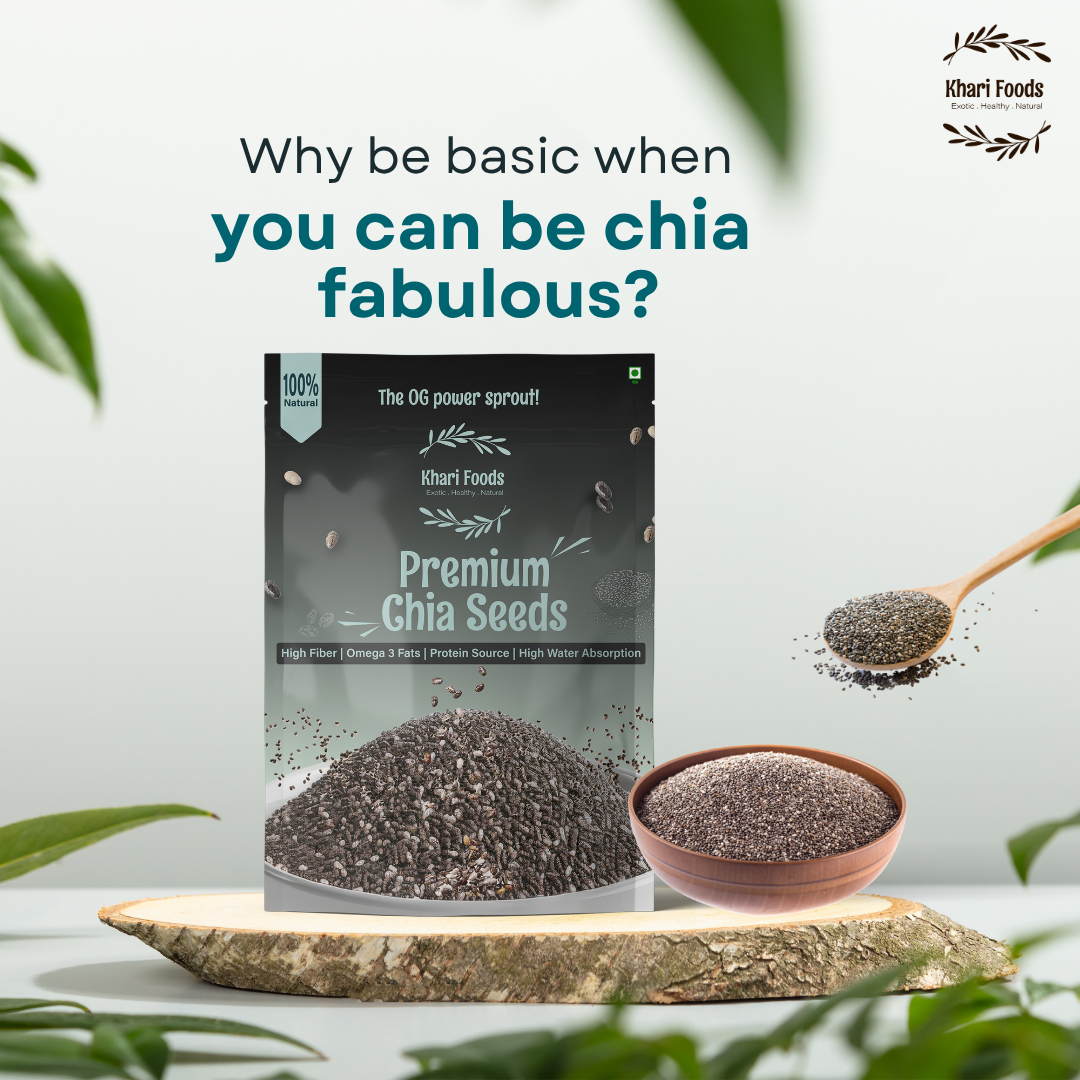 Organic Chia Seeds, High Fibre