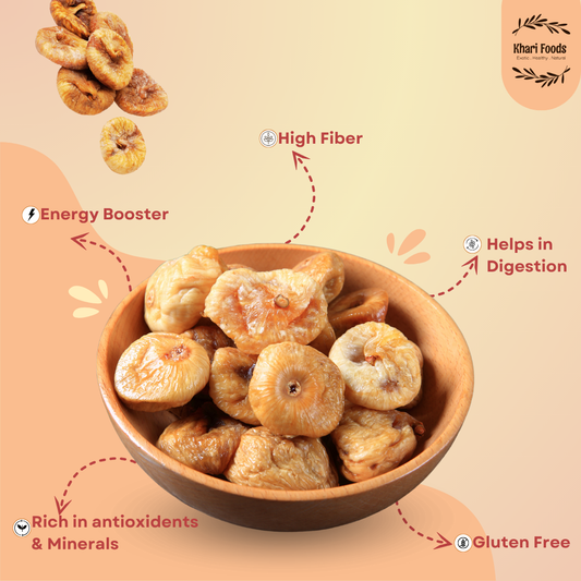 Premium Afghan Figs Anjeer (Vacuum Sealed)