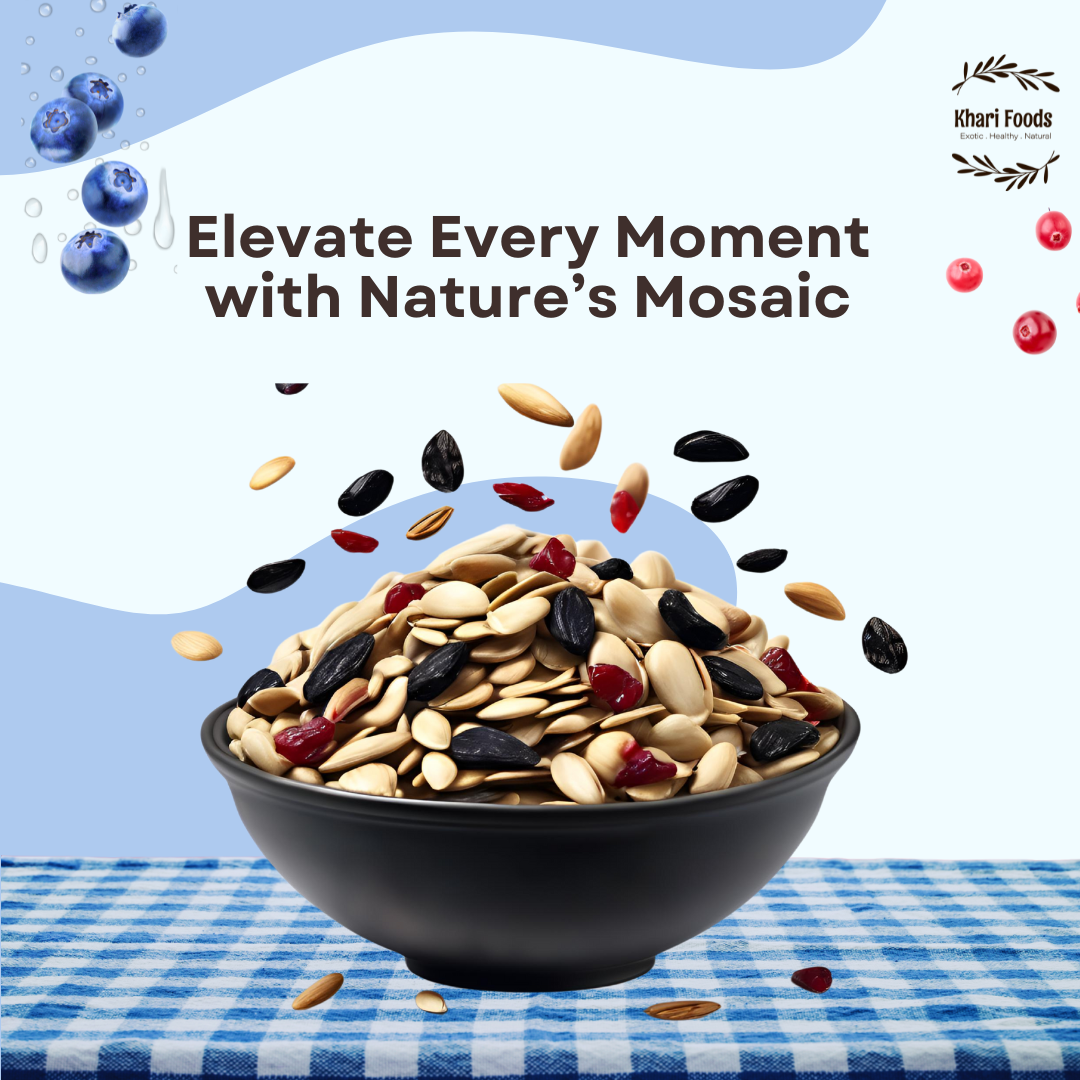 Seeds Berries Snack Mix, 6 in 1 Trail Mix
