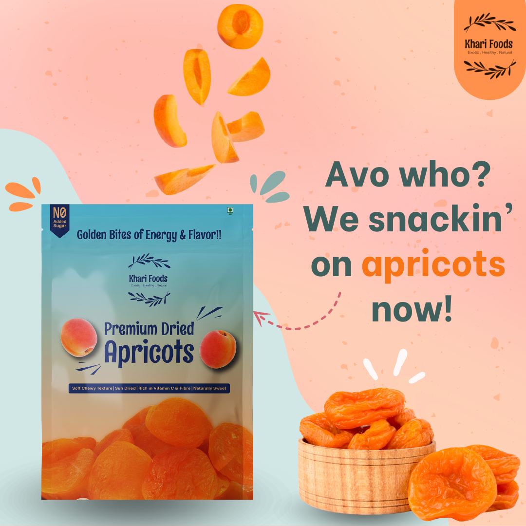 Premium Dried Apricots, Health Snacks