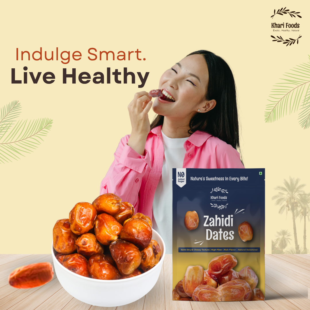 Dried Zahidi Dates