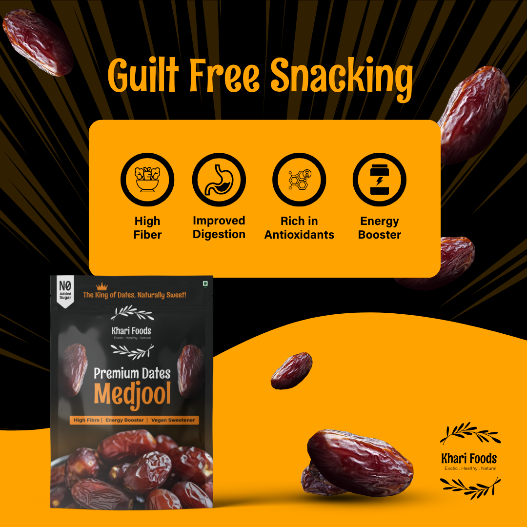 Premium Medjool Dates, Jumbo Size