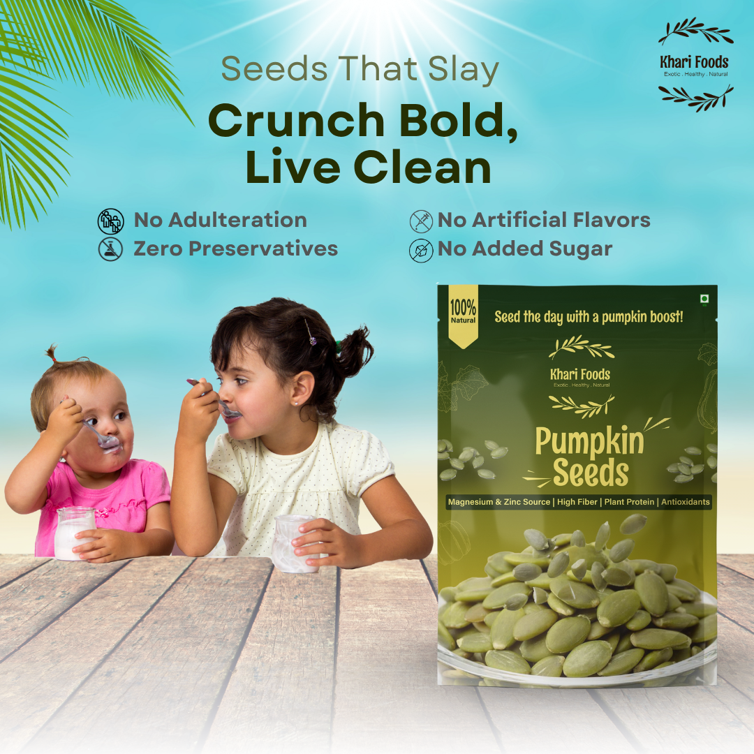 Organic Raw Pumpkin Seeds 500g