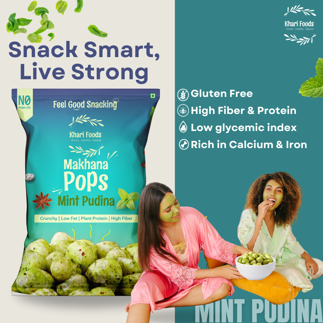 Makhana Pop 25g - Mint Pudina