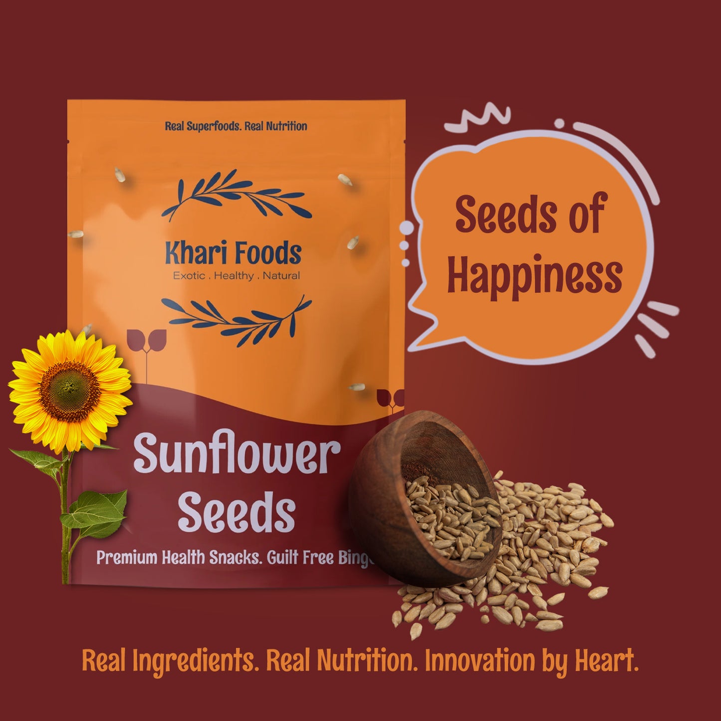 Organic Raw Sunflower Seeds