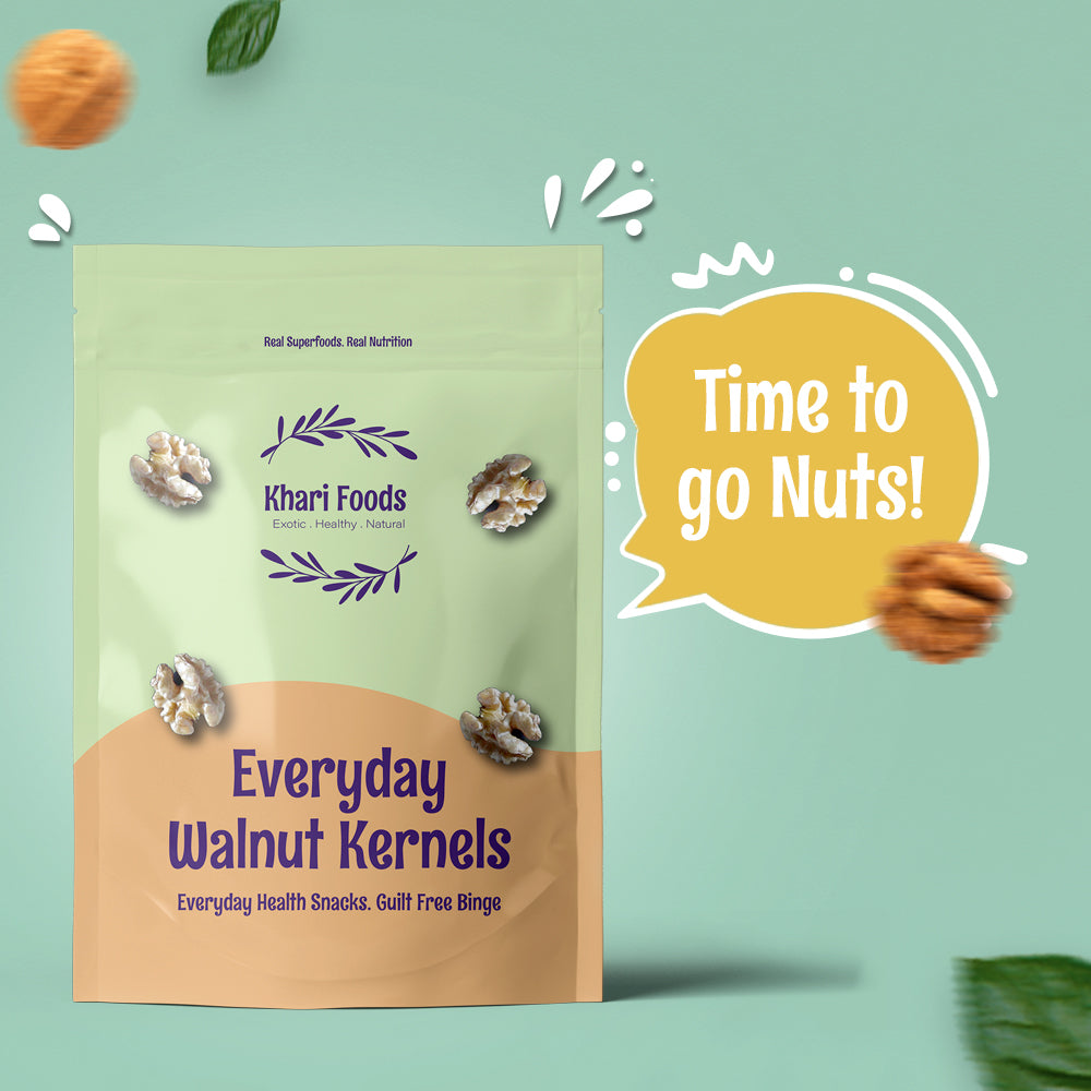 Dry Fruits Combo - Almonds, Cashews, Walnut Kernels 200g x 3