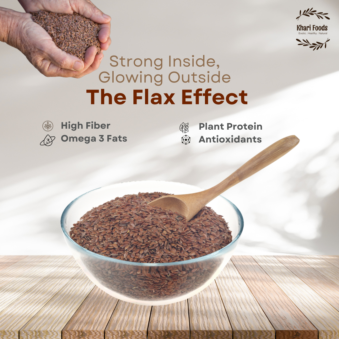 Organic Raw Flax Seeds, Alsi Beej