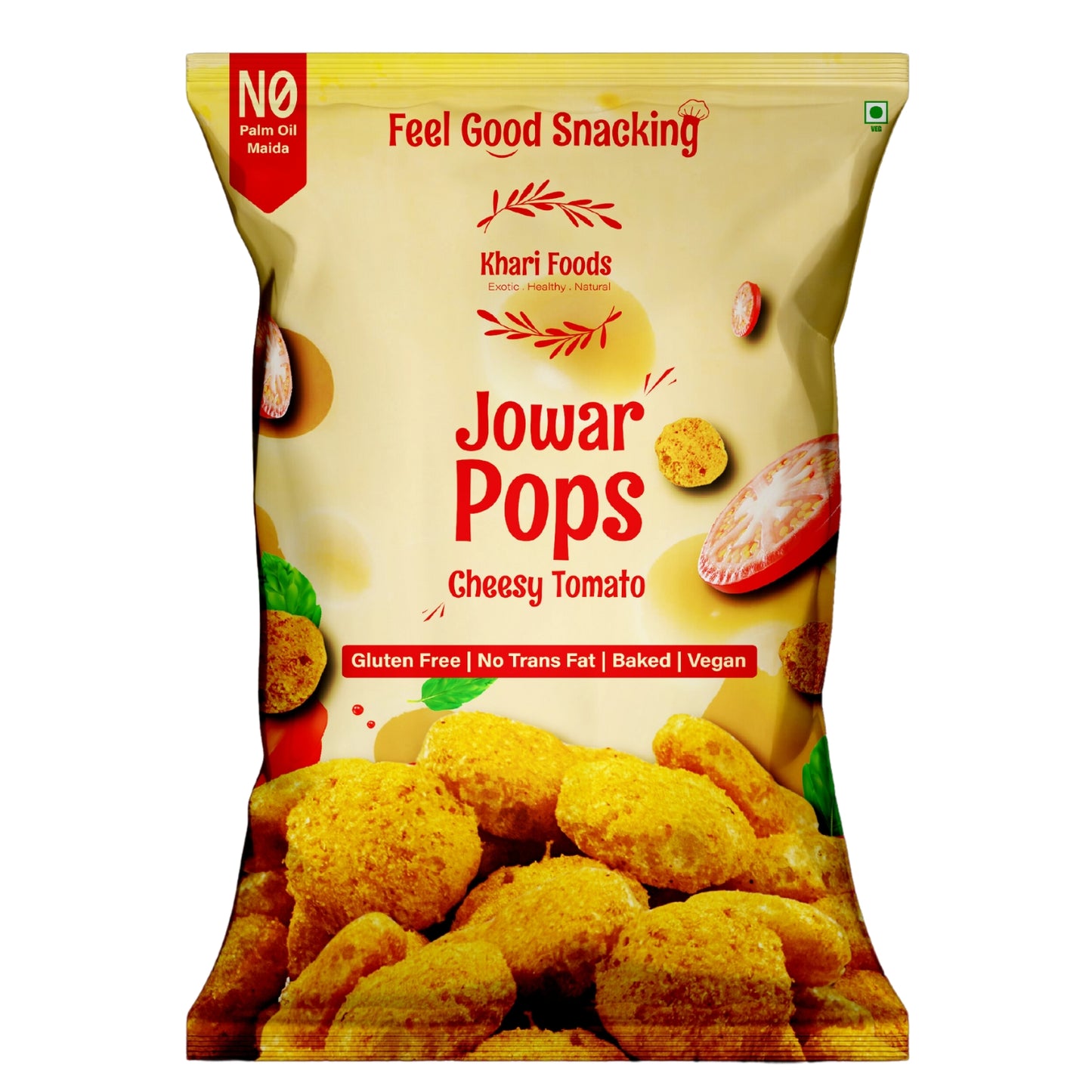 Jowar Pops - Tomato Cheese 50g