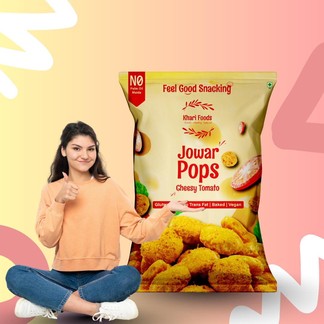Jowar Pops - Tomato Cheese 50g