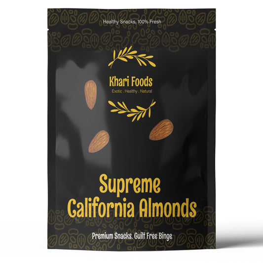Supreme Jumbo Almonds 200g, Premium Quality