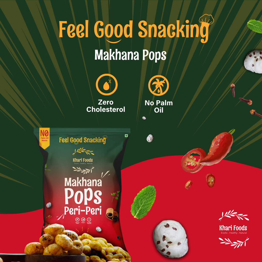 Makhana Pop 25g - Peri Peri