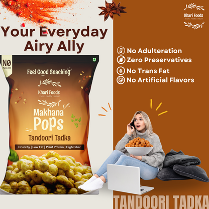Makhana Pop 25g - Tandoori Tadka