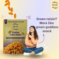 Premium Dried Seedless Green Raisins