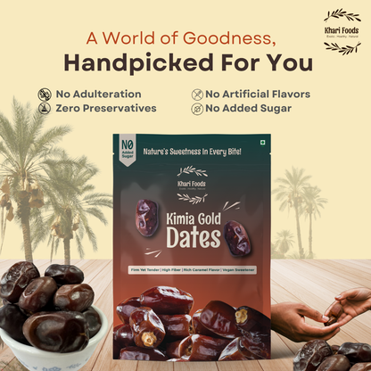 Original Premium Kimia Dates, No Added Sugar