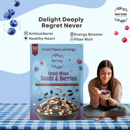 Seeds Berries Snack Mix, 6 in 1 Trail Mix
