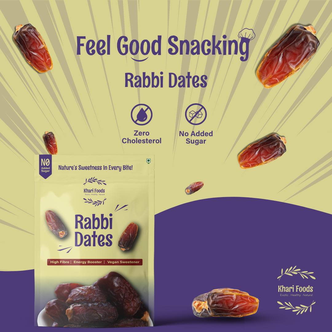 Premium Rabbi Dates, Khajur