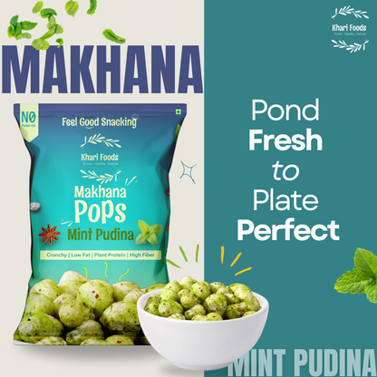 Makhana Pop 25g - Mint Pudina
