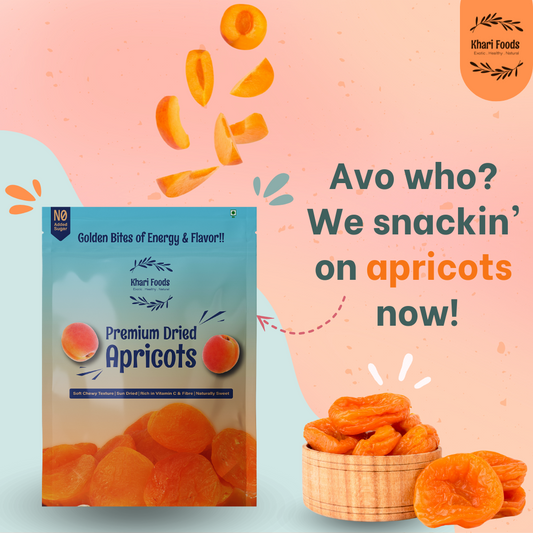 Premium Dried Apricots, Health Snacks