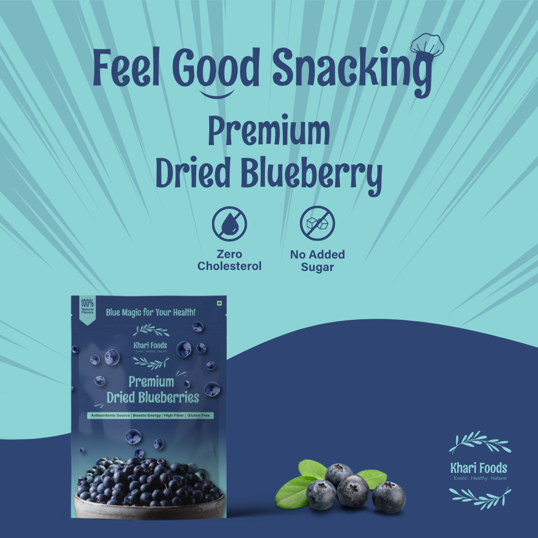 Premium Dried Blueberries 150g