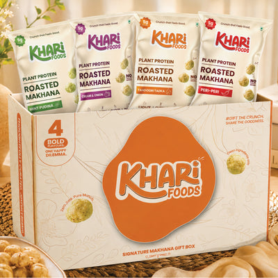 The Makhana Edition Gift Box | Rakhi Gift Pack for Sister & Brother