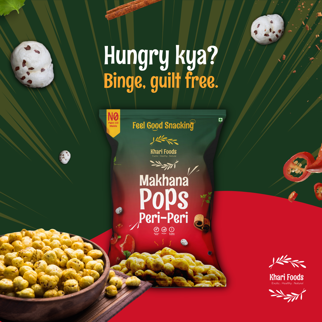 Makhana Pop 25g - Peri Peri