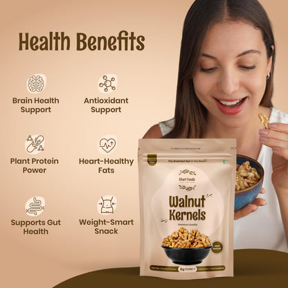 Premium Walnut Kernels, Akhrot Giri (Vacuum Sealed)