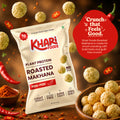 Roasted Makhana 50g | Peri Peri Flavour Protein Snack