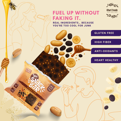 Mini Snack Bars - Honey & Fruits