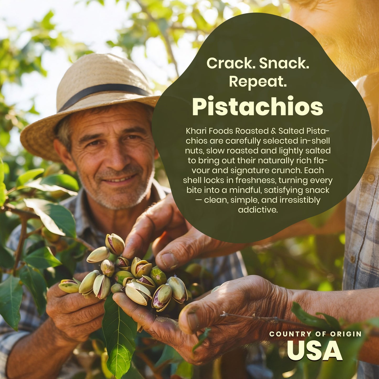 Premium Pistachios - Roasted & Salted