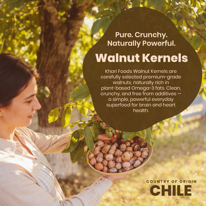 Premium Walnut Kernels, Akhrot Giri (Vacuum Sealed)