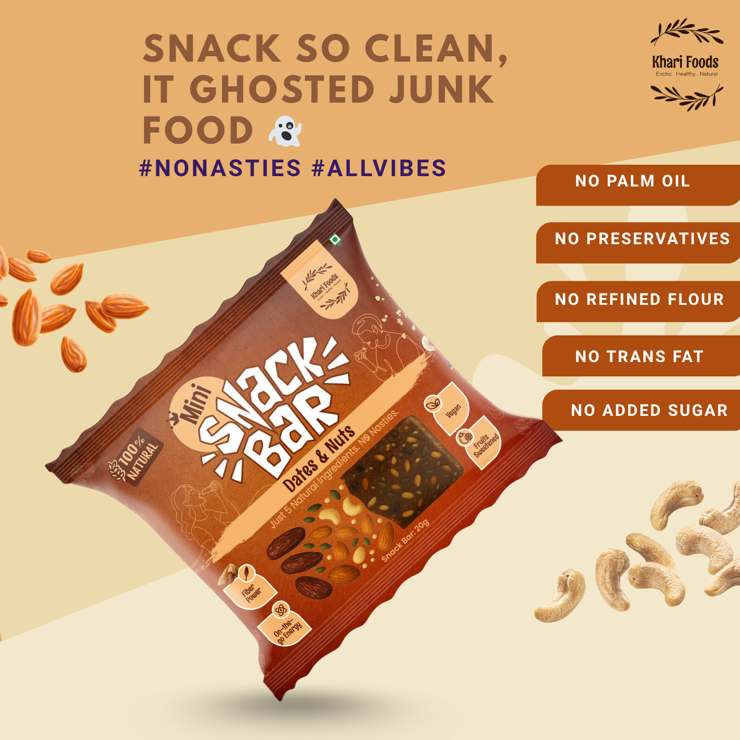 Mini Snack Bar - Dates & Nuts