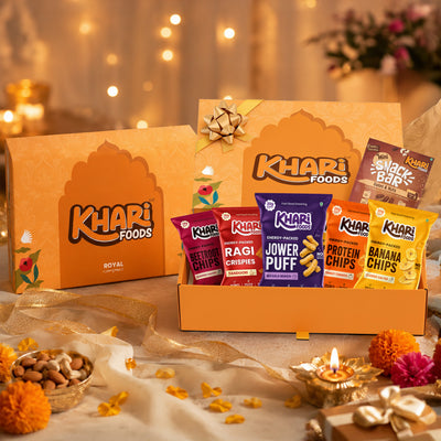 Snack Crush Gift Box | Rakhi Gift Pack | Protein Rich Healthy Snacks