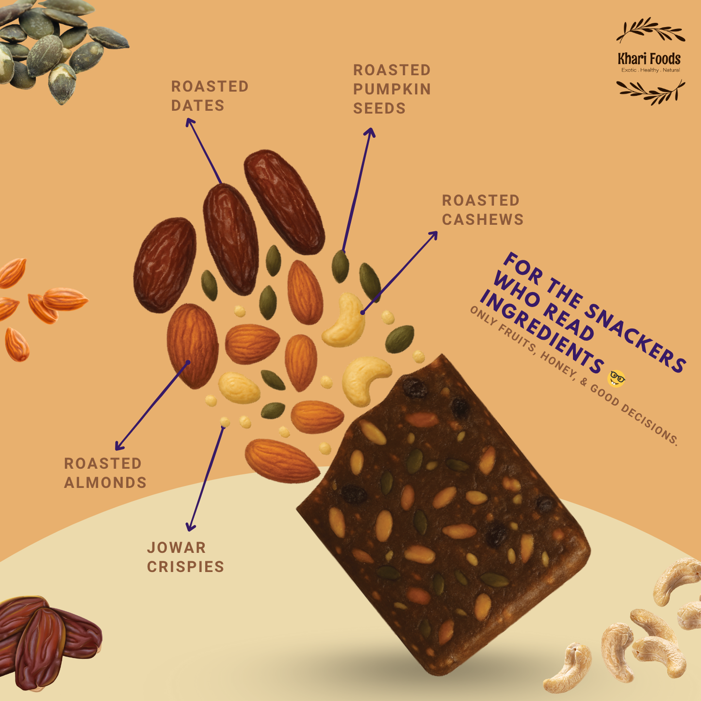 Mini Snack Bar - Dates & Nuts