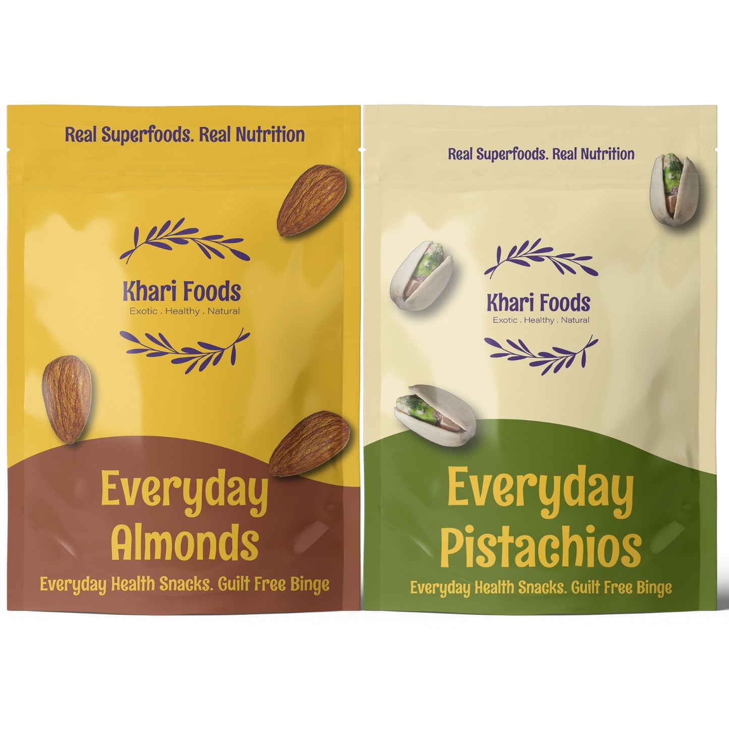 Pistachios, Almonds (200g Each)