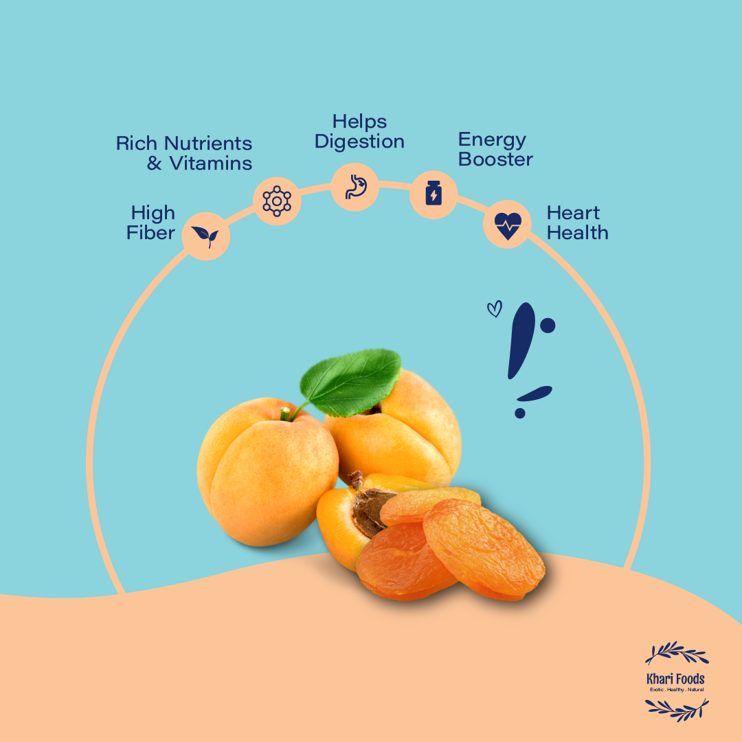Premium Dried Apricots, Health Snacks