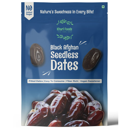 Seedless Dates - Black Afghan Dates