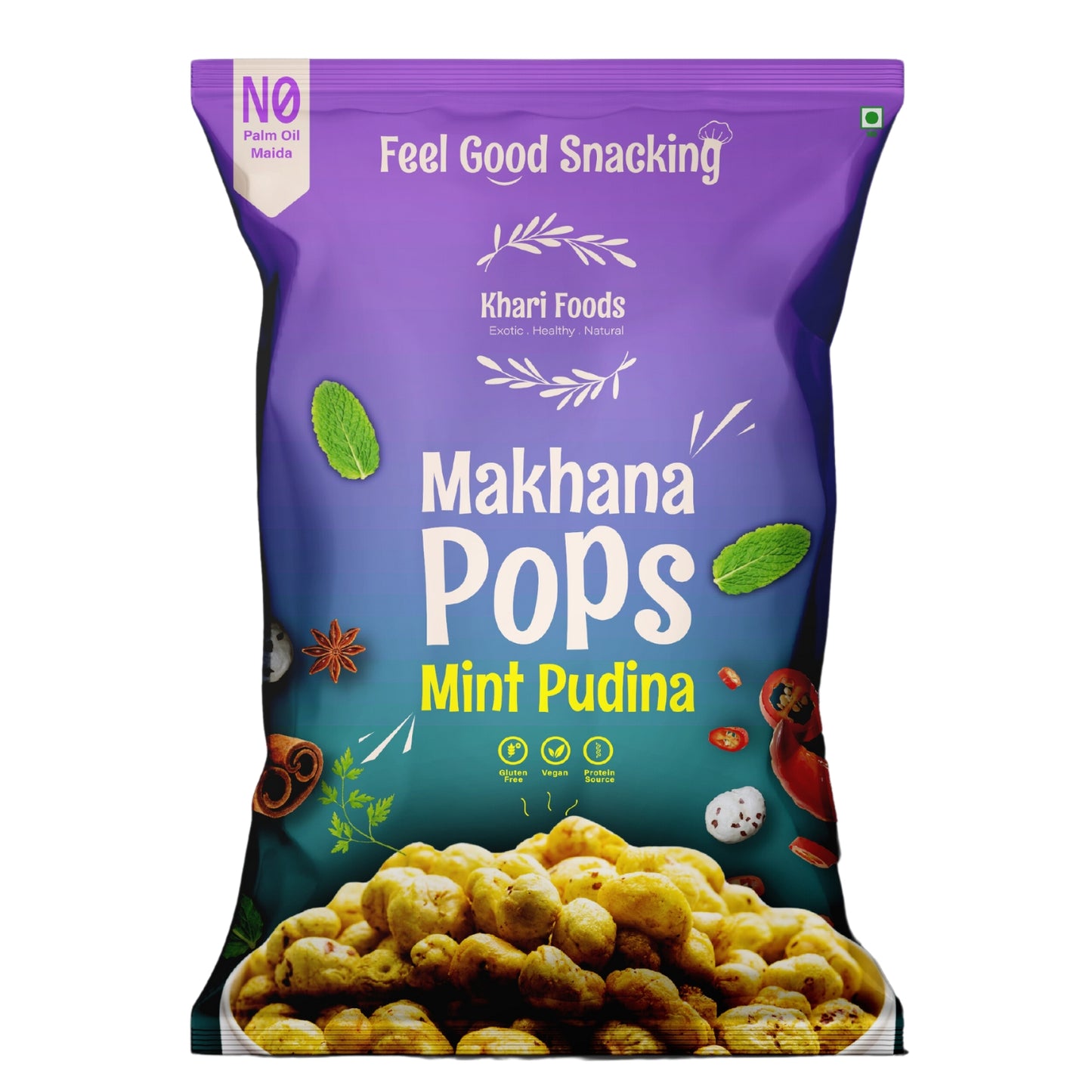 Makhana Pop 25g - Mint Pudina