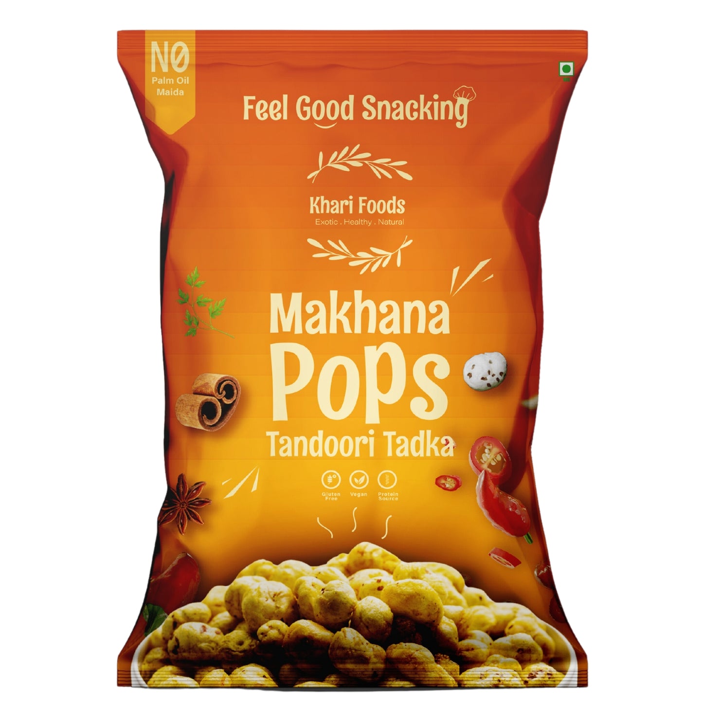 Makhana Pop 25g - Tandoori Tadka