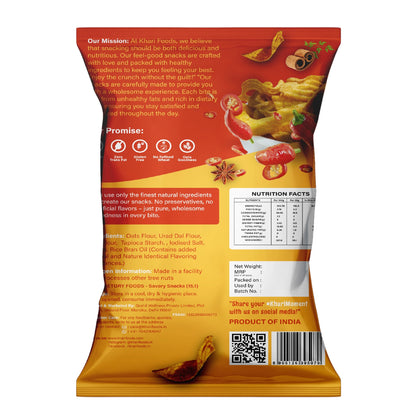 Oats Crispies 50g - Masala Flavour, No Palm Oil
