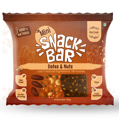 Mini Snack Bar - Dates & Nuts