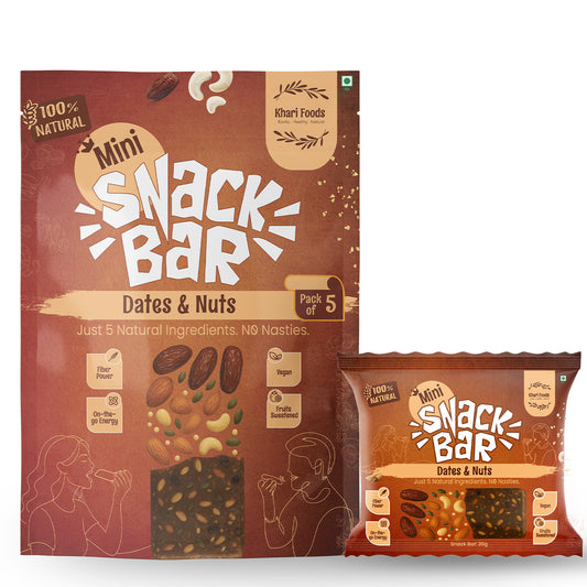 Mini Snack Bar - Dates & Nuts (20g x 10)