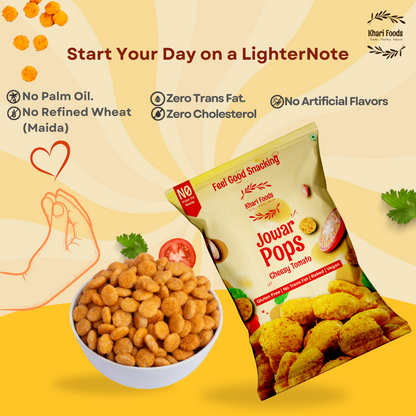 Jowar Pops - Tomato Cheese 50g