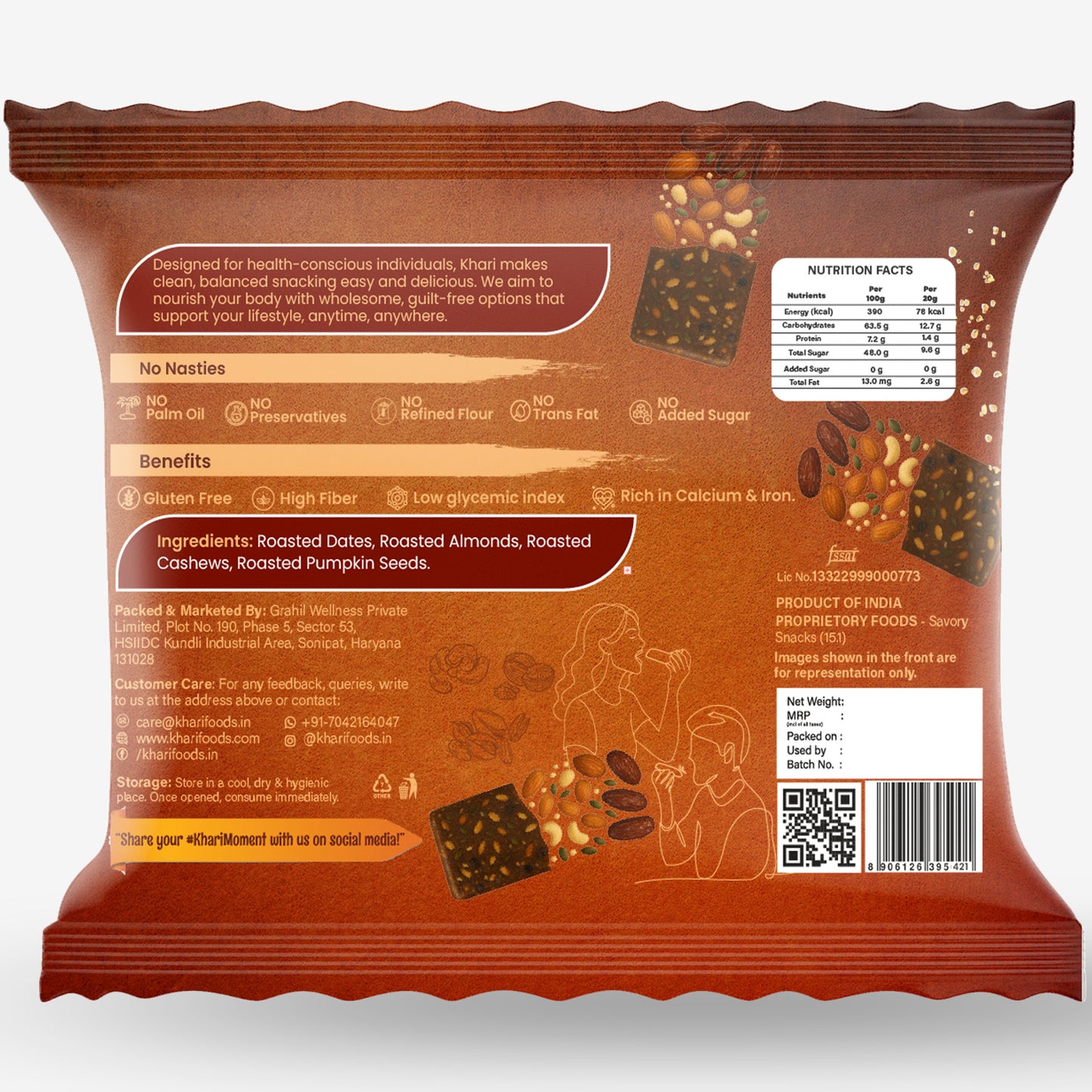 Mini Snack Bar - Dates & Nuts
