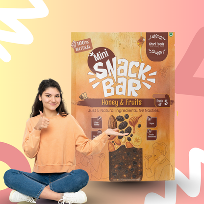 Mini Snack Bars - Honey & Fruits