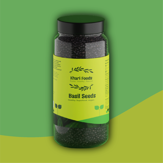 Organic Basil / Sabja Seeds - 500g