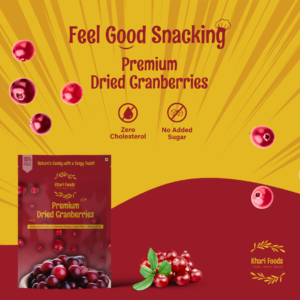 Premium Whole Dried Cranberries 250g - Image 4