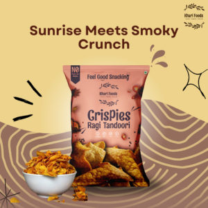 Ragi Crispies 50g - Tandoori Flavour, No Palm Oil - Image 3
