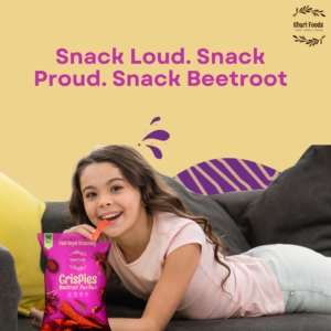 Beetroot Crispies 50g - Peri Peri Flavour, No Palm Oil - Image 6
