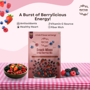 Dried Berries Snack Trail Mix, Fibre Rich Health Snack - Image 6